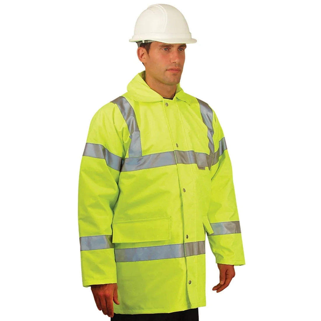 Class 3 Premium 5-In-1 Parka - Lime - 4XL