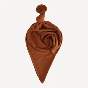 classic single layer blanket | brown sugar | organic cotton thermal