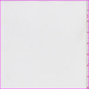 Cloud White Fleece Back Stretch Mesh Fabric