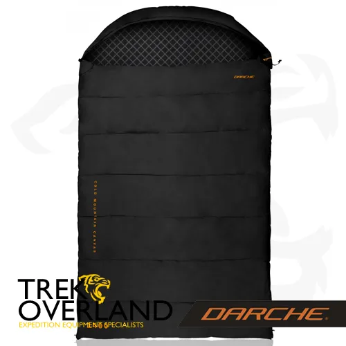 Cold Mountain -5°C 1400 Sleeping Bag (Dual) - Black - Darche - 050801622A