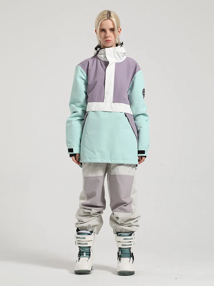 Colorblock Pullover Ski Suit