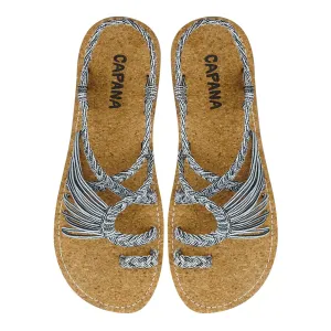 Commune - Zebra Twist Rope Sandals