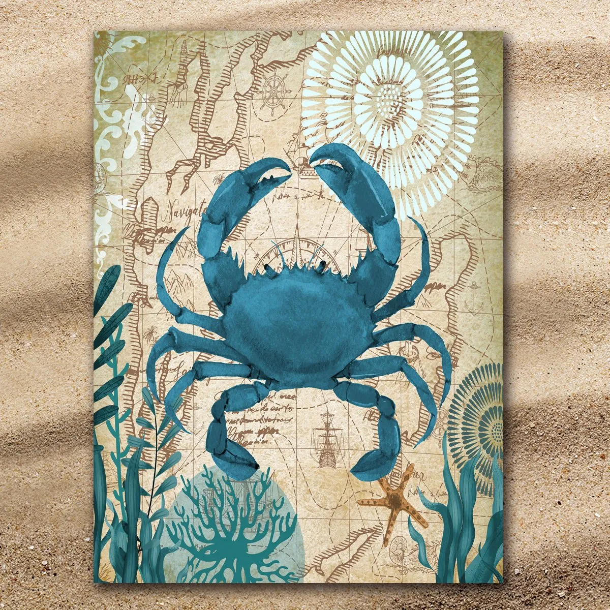 Crab Love Jumbo Towel