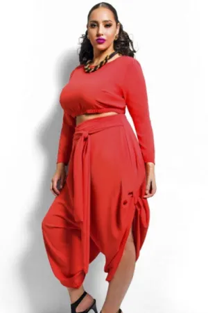 Curvy Convertible Plus Pants Set