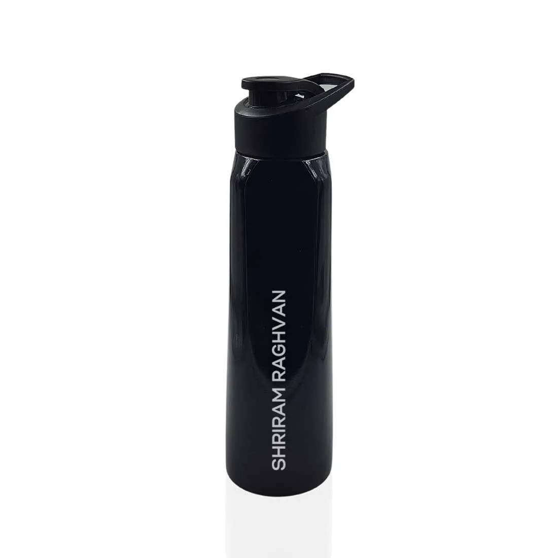 Custom Water Bottle with Engraving of Name Initials Monogram and Logo