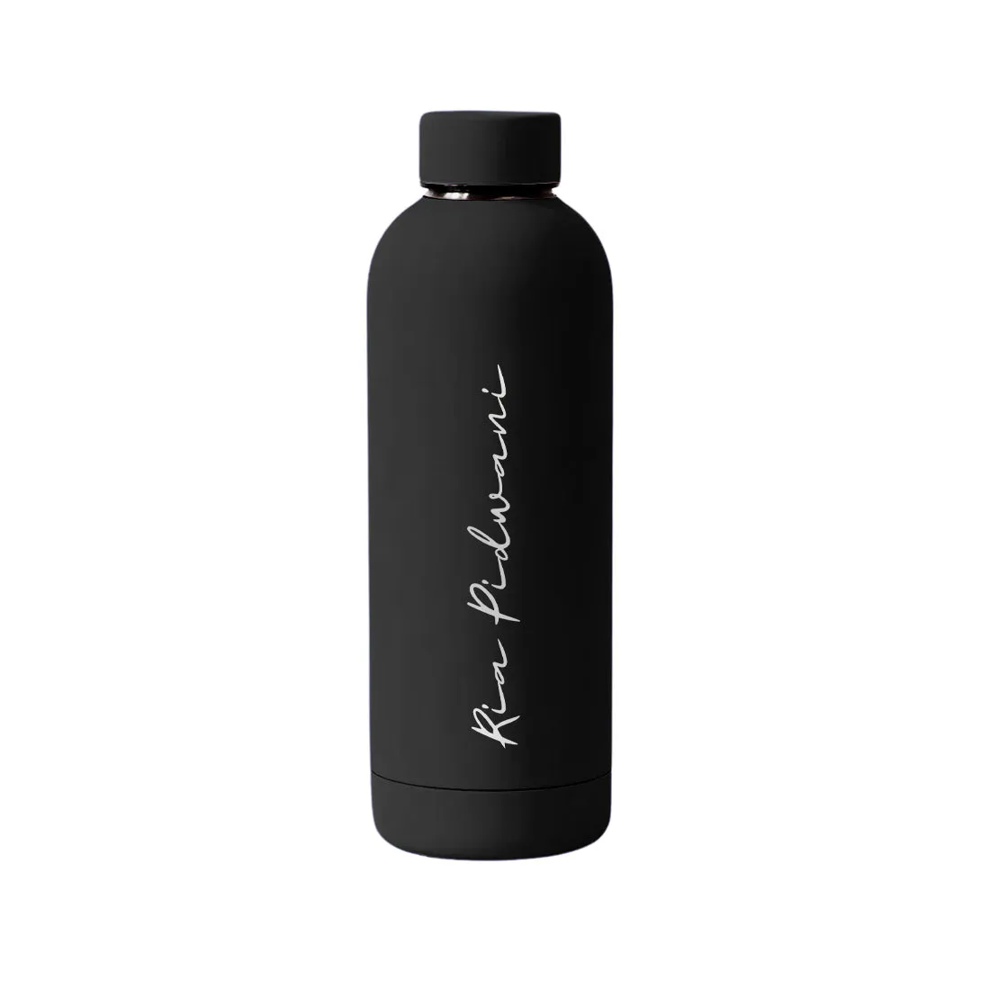 Customized Water Bottles with Names Stainless Steel Double Insulated Water Bottles for Travel Office Gym Home BPA Free, Leakproof-SET OF 2
