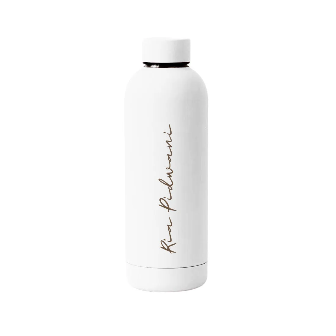 Customized Water Bottles with Names Stainless Steel Double Insulated Water Bottles for Travel Office Gym Home BPA Free, Leakproof-SET OF 2