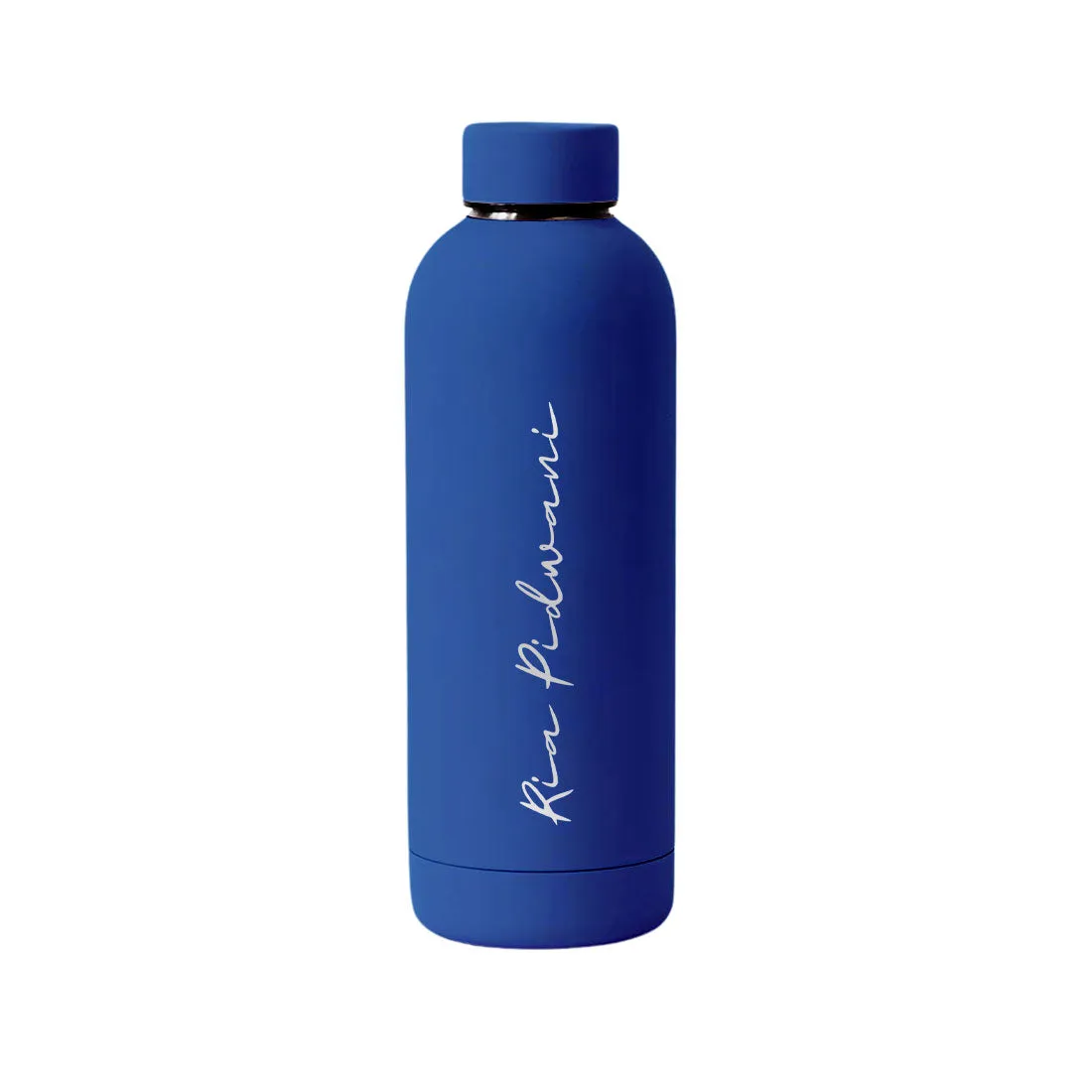 Customized Water Bottles with Names Stainless Steel Double Insulated Water Bottles for Travel Office Gym Home BPA Free, Leakproof-SET OF 2