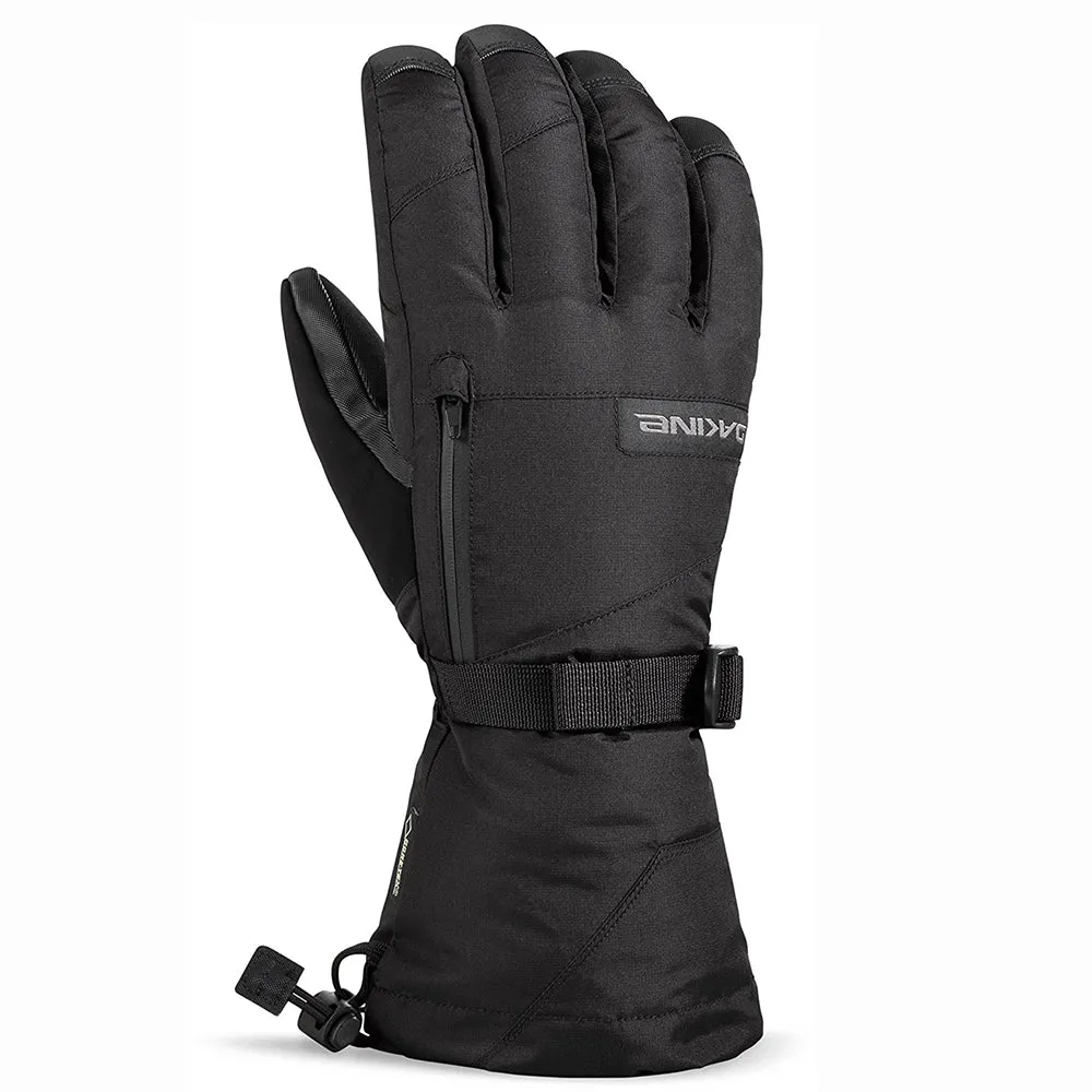 Dakine Mens Titan Black Polyester Fiber Waterproof Gloves - 01100350-BLACK-XL