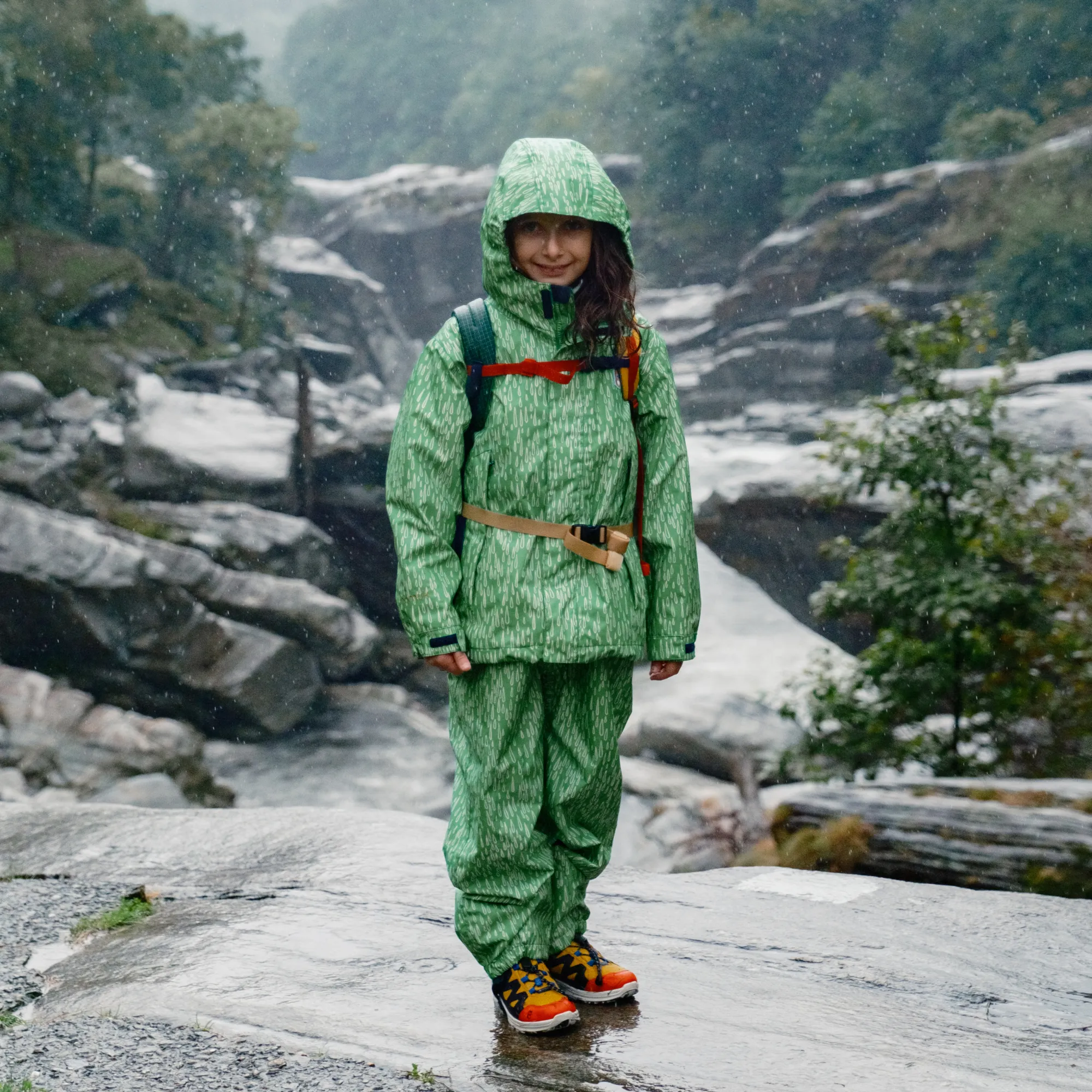 Dan rain pants "Twine"