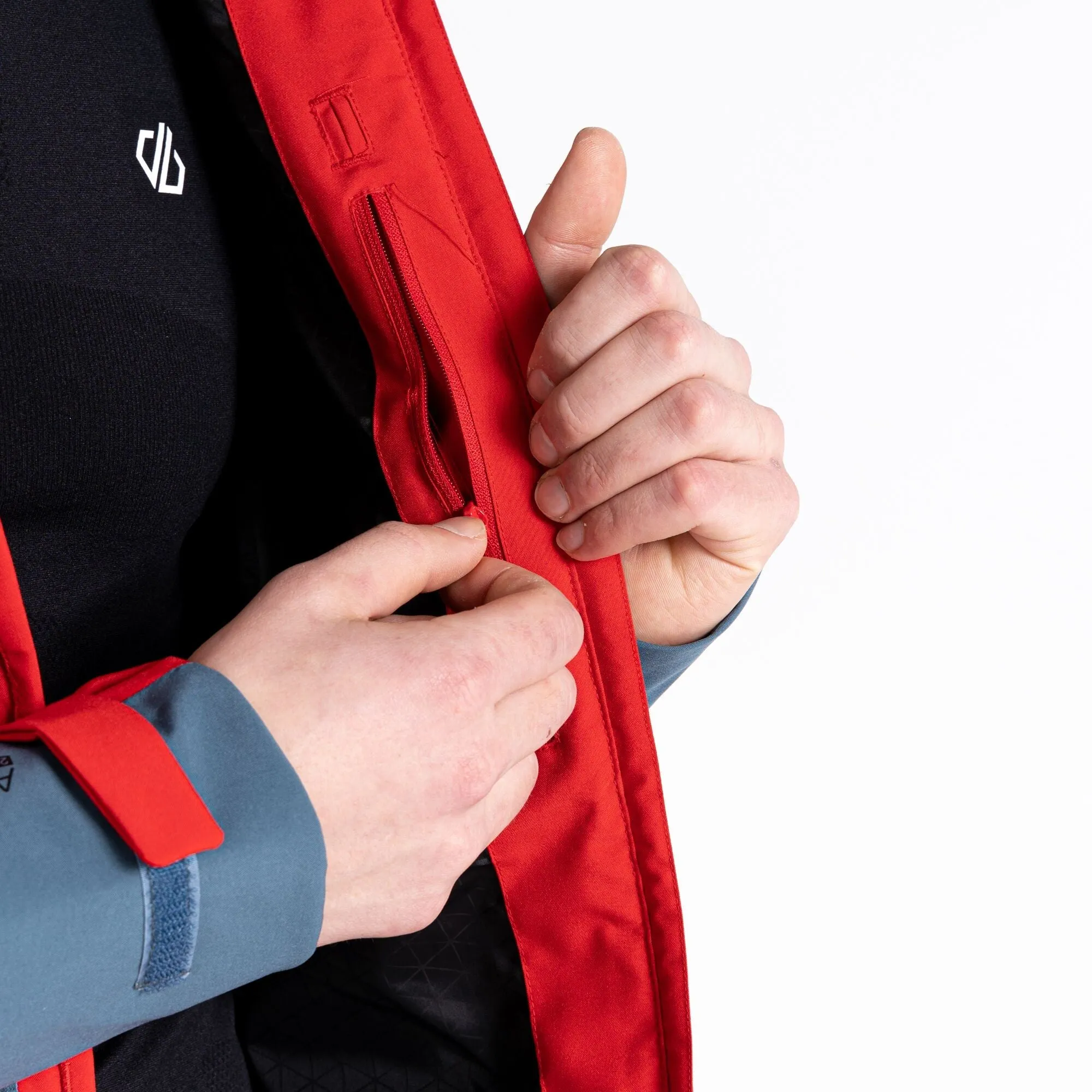 Dare2b Mens Diluent Era Jacket-RED
