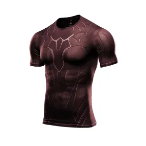 Dark Vector Red Compression Shirt