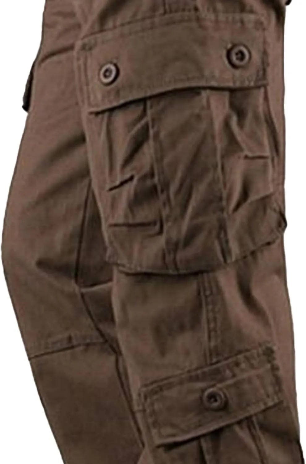 DGHM-JLMY Men's Wild Cargo Pants Cotton Casual Work Hiking Pant Overalls Outdoor Athletic Camo Pants with Pockets