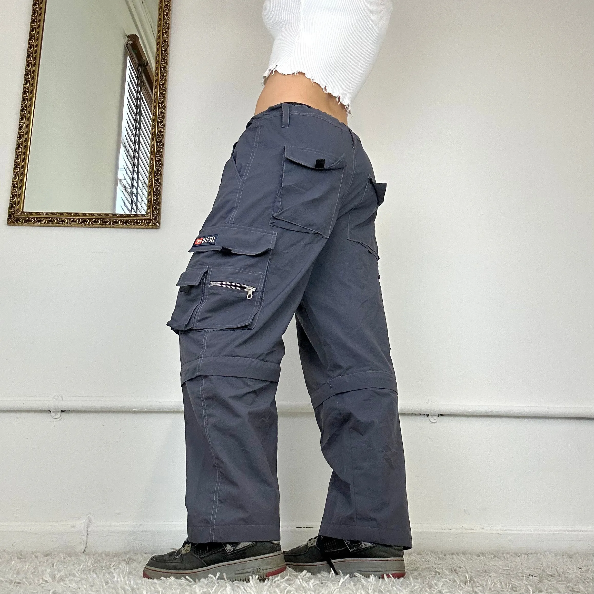 diesel cargo trousers / shorts