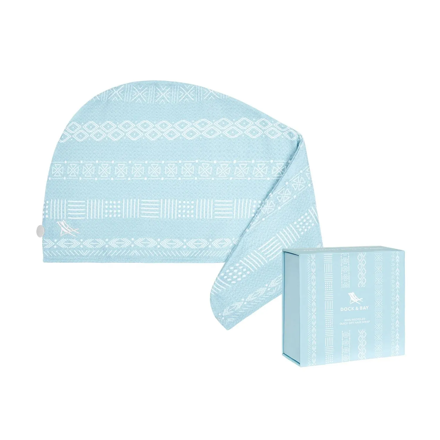 Dock & Bay Hair Wrap in Hidaway Lake Louise