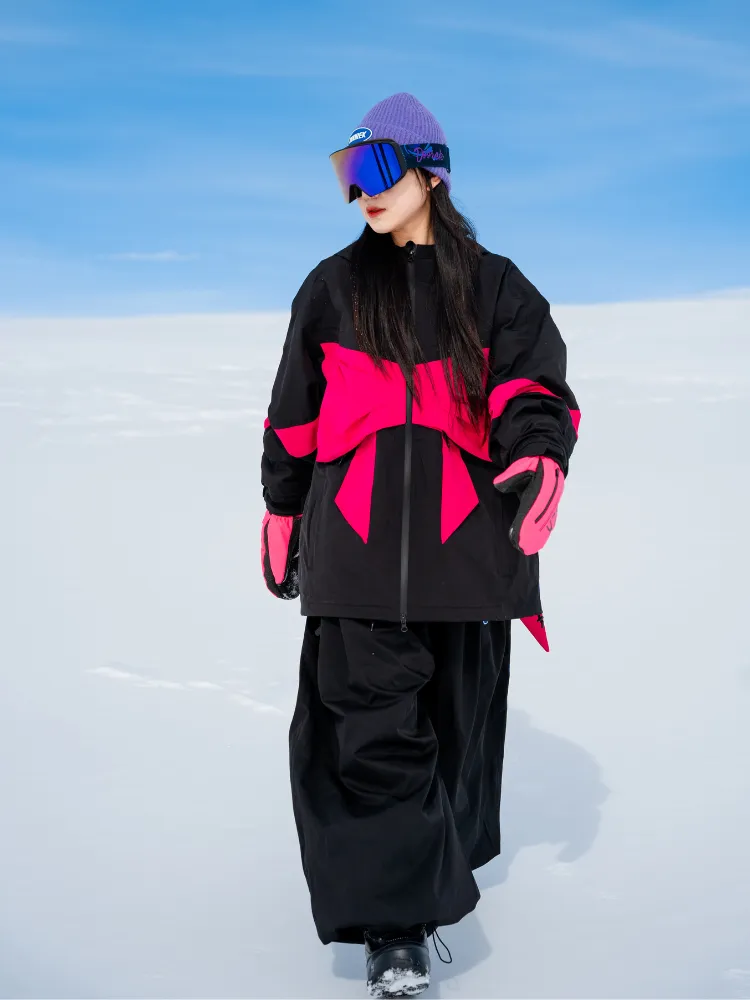 Doorek Bow-Tie Bunny 3L Snowsuit Set - Women's