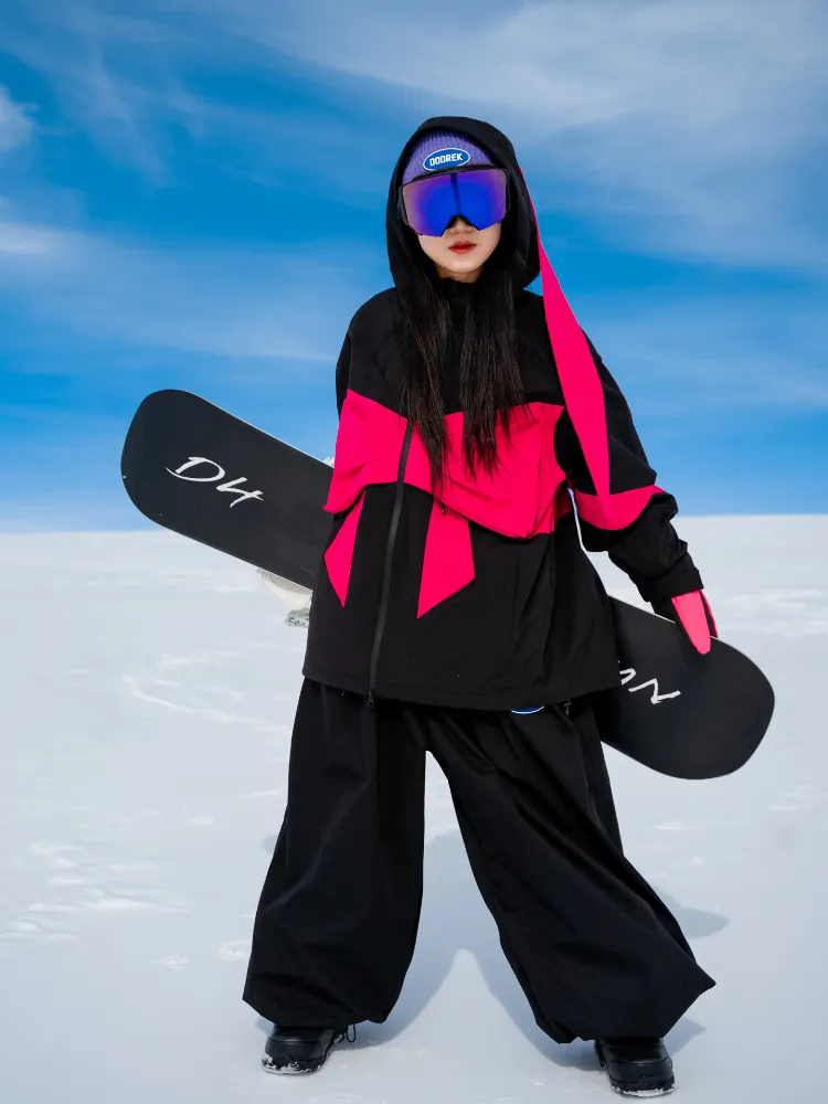 Doorek Bow-Tie Bunny 3L Snowsuit Set - Women's
