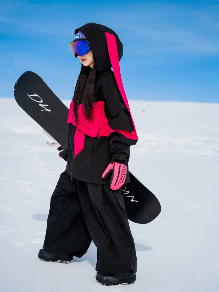Doorek Bow-Tie Bunny 3L Snowsuit Set - Women's