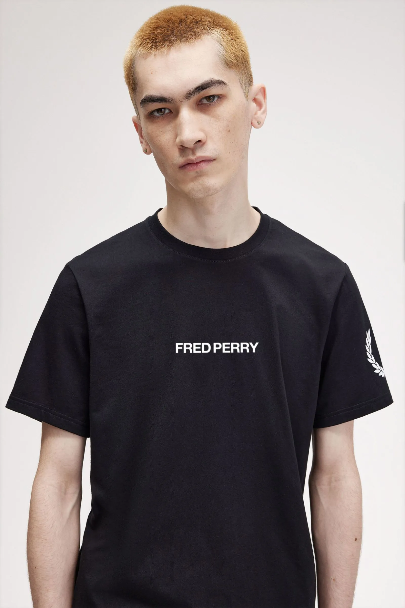 DOUBLE BRANDED GRAPHIC T-SHIRT