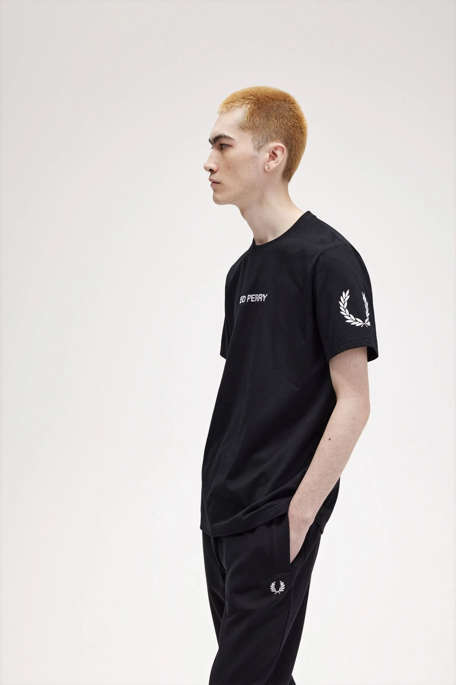 DOUBLE BRANDED GRAPHIC T-SHIRT