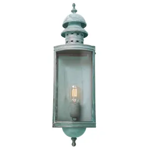 DOWNING-STREET-V Downing Street Wall Light Verdigris