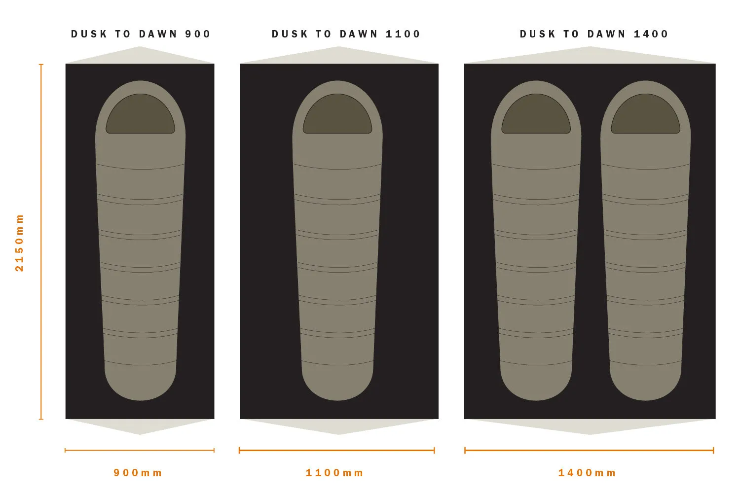 Dusk to Dawn 1100 Swag Tent - Darche - T050801201C