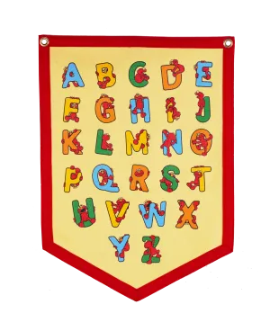 Elmo Alphabet Camp Flag • Sesame Street x Oxford Pennant