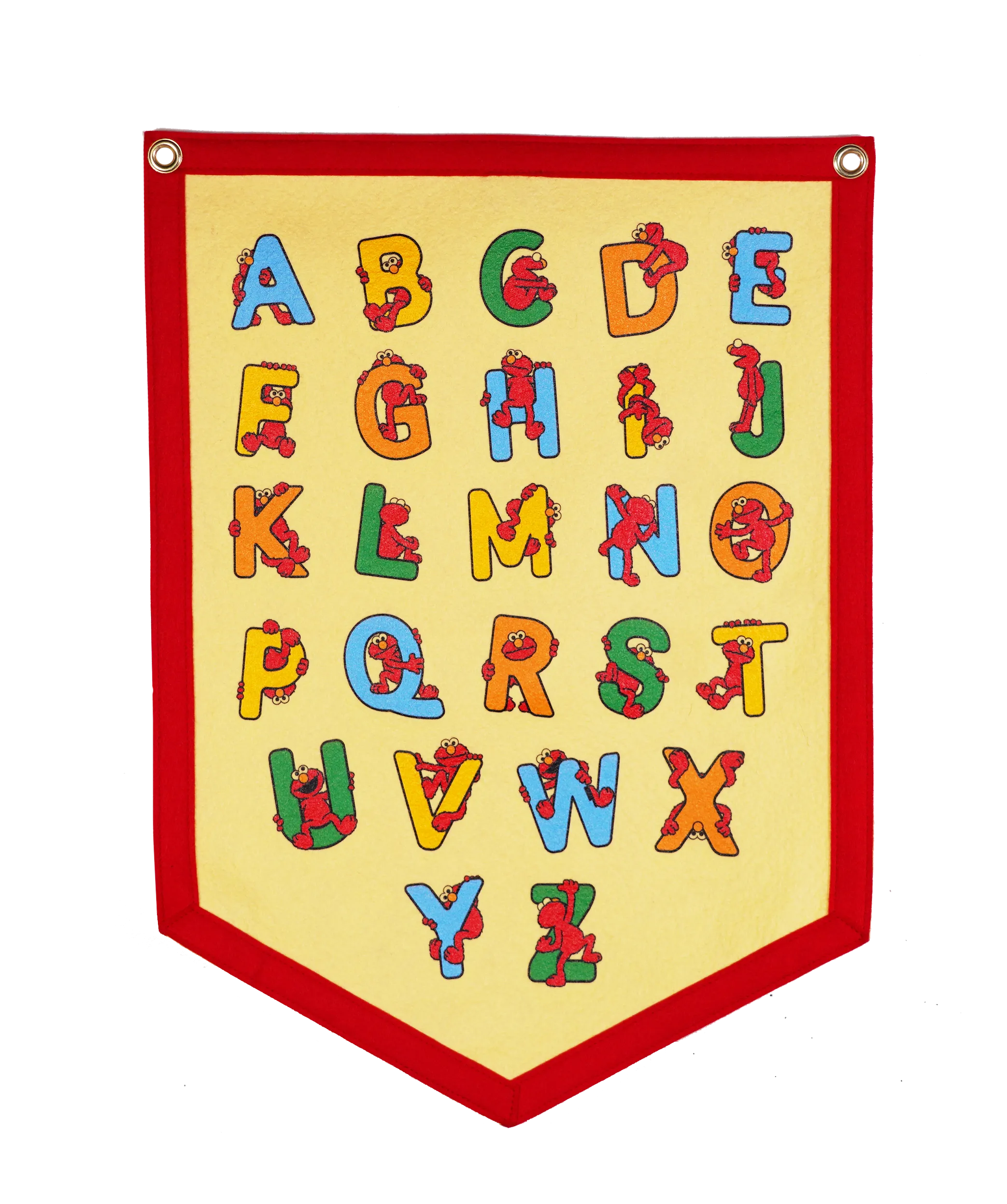 Elmo Alphabet Camp Flag • Sesame Street x Oxford Pennant
