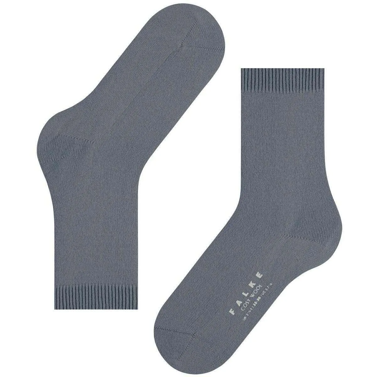 Falke Cosy Wool Socks - Steel Grey