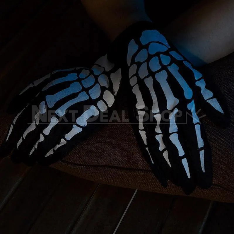 Fancy 3D Skeleton Gloves