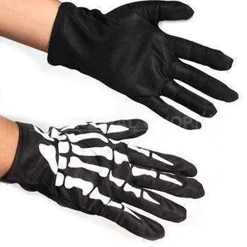 Fancy 3D Skeleton Gloves