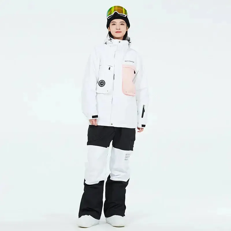 Female Outdoor Ski & Snowboard Jacket & Overalls