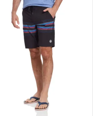 Flag and Anthem Black Rockway Board Shorts