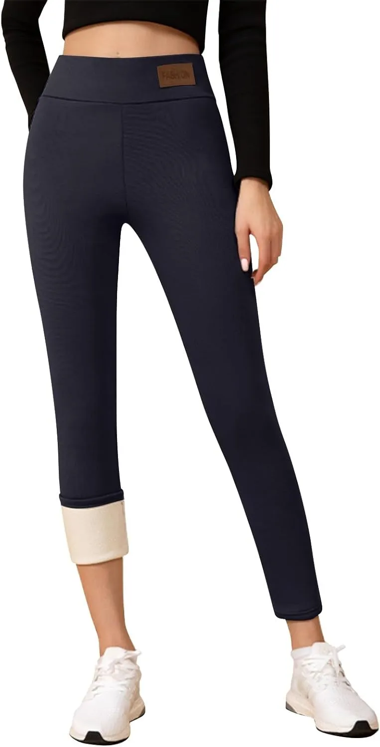 Fleece Lined Leggings Women Sweatpants Women Thermal Winter Pants for Women Fleece Joggers for Women Thermal Clothes