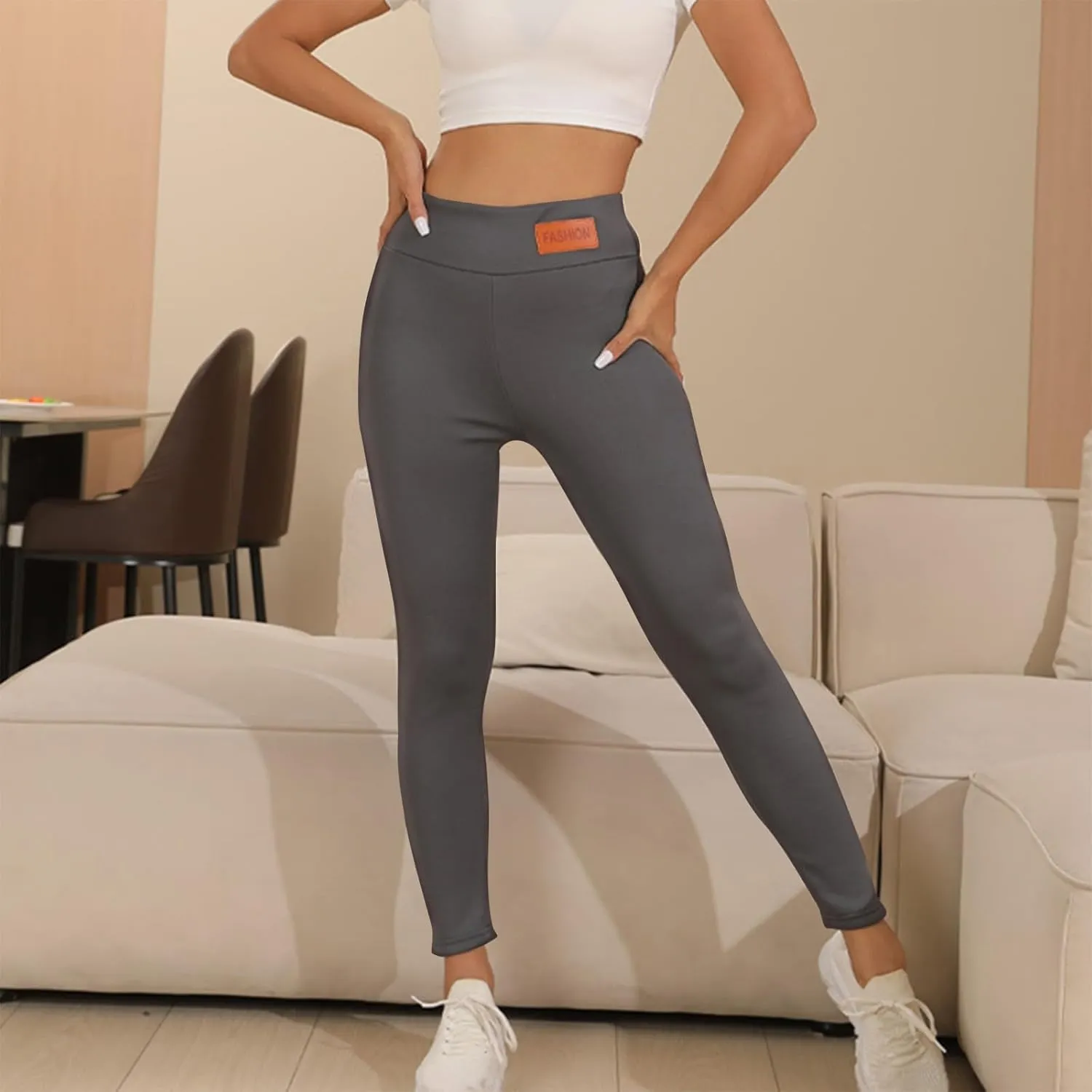 Fleece Lined Leggings Women Sweatpants Women Thermal Winter Pants for Women Fleece Joggers for Women Thermal Clothes