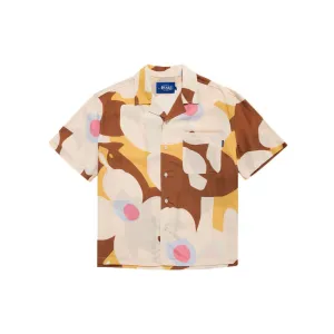 Floral Camp Shirt (Brown Multi)
