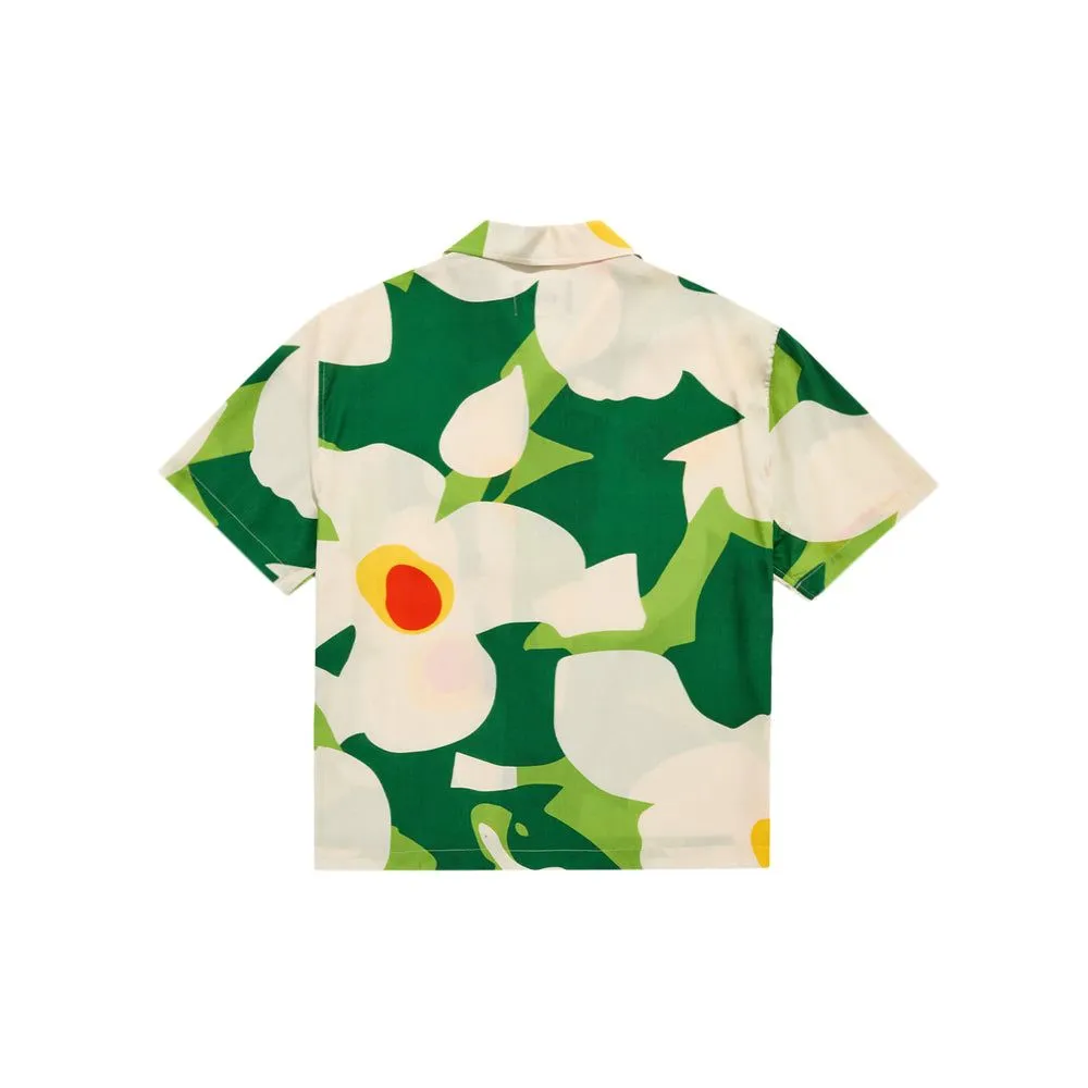 Floral Camp Shirt (Green Multi)