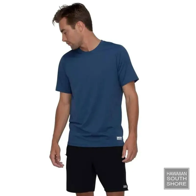 Florence Marine X Rashguard Airtex UPF Short Sleeve Small-XLarge Dark Navy