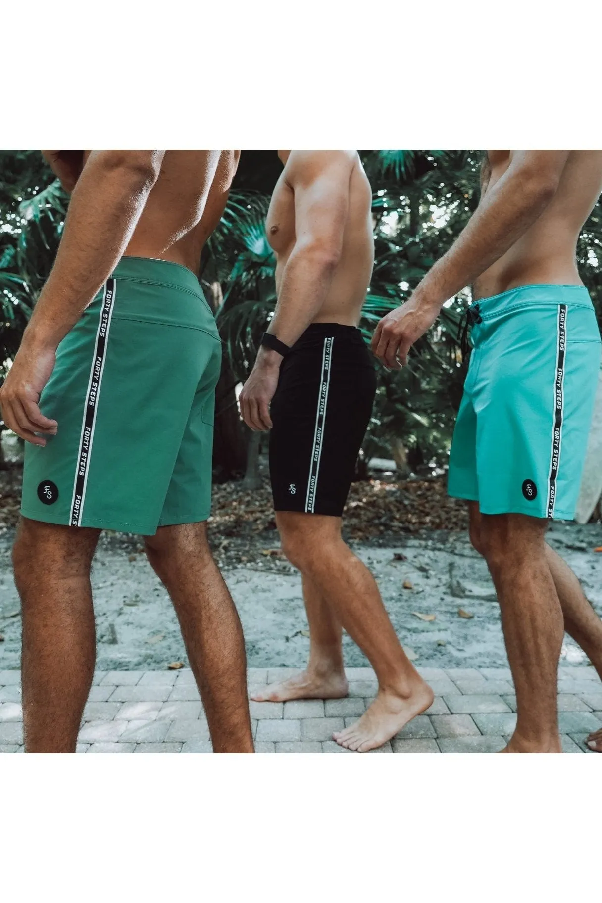Forty Steps Men's Board Shorts