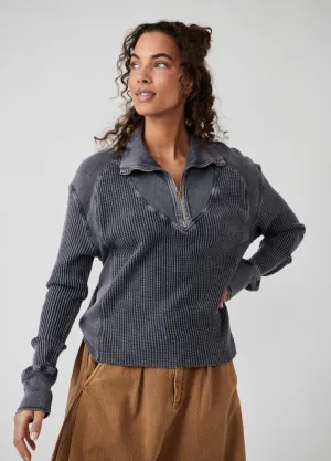 Free People Ashton Zip Thermal
