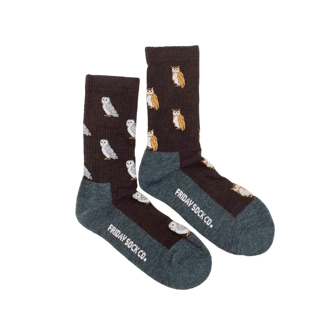 Friday Socks | Women's Owl Wool Socks
