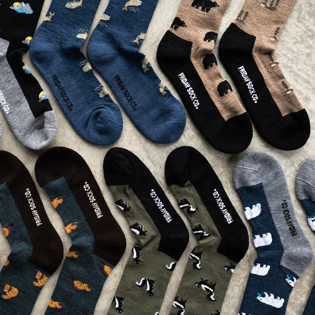Friday Socks | Women's Owl Wool Socks