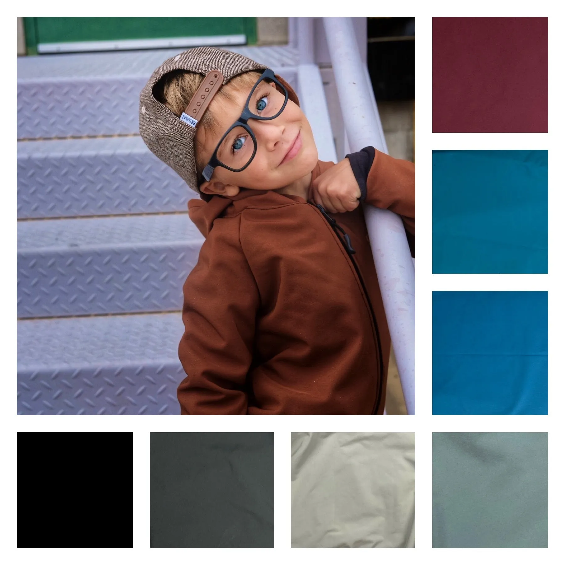 Full Zip Softshell Jacket Maroon