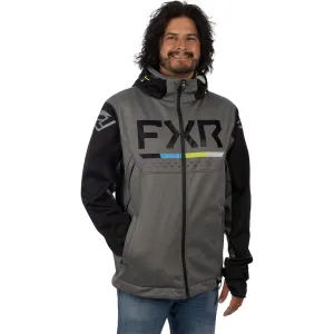 FXR Helium Ride Softshell Jacket Grey Heather/Black