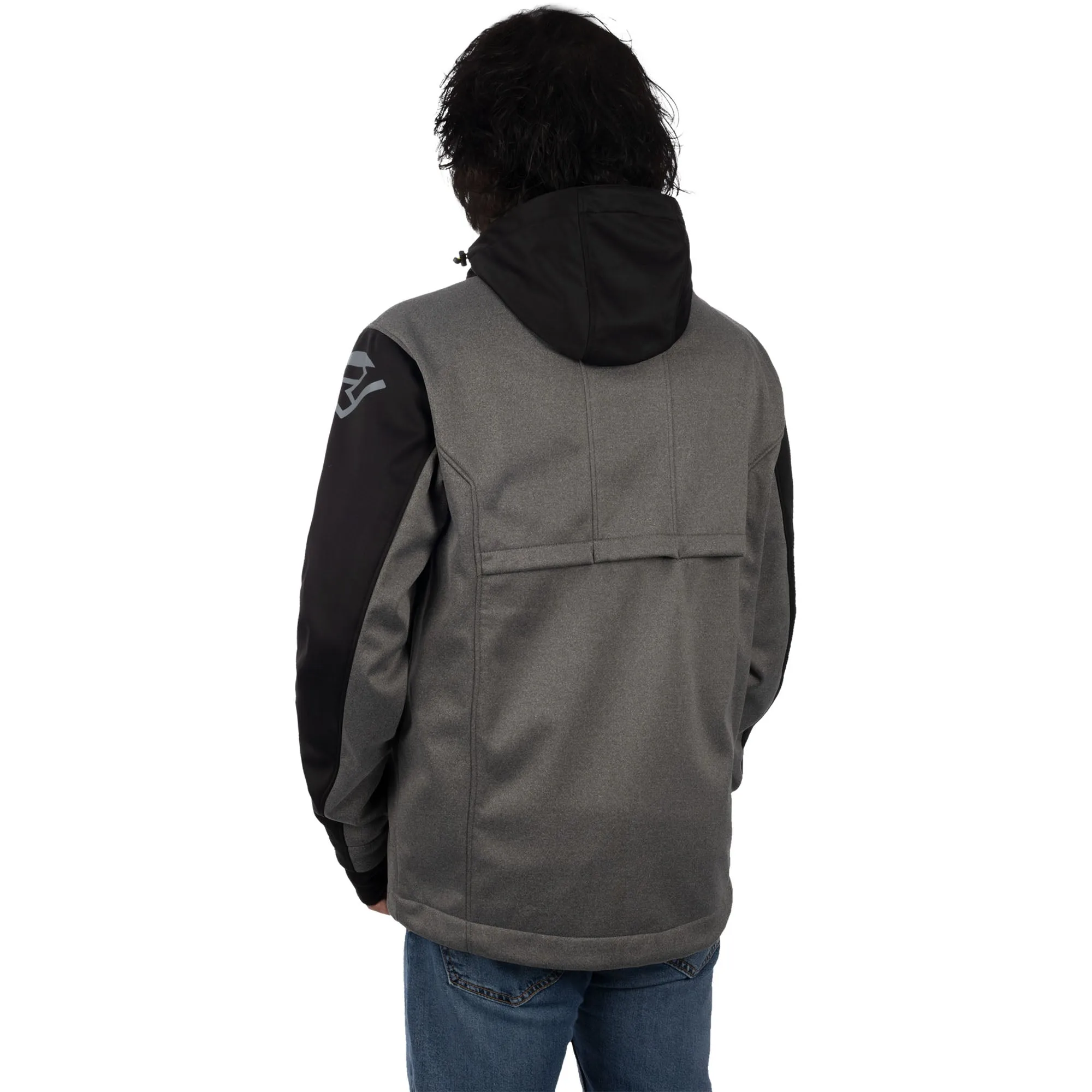 FXR Helium Ride Softshell Jacket Grey Heather/Black