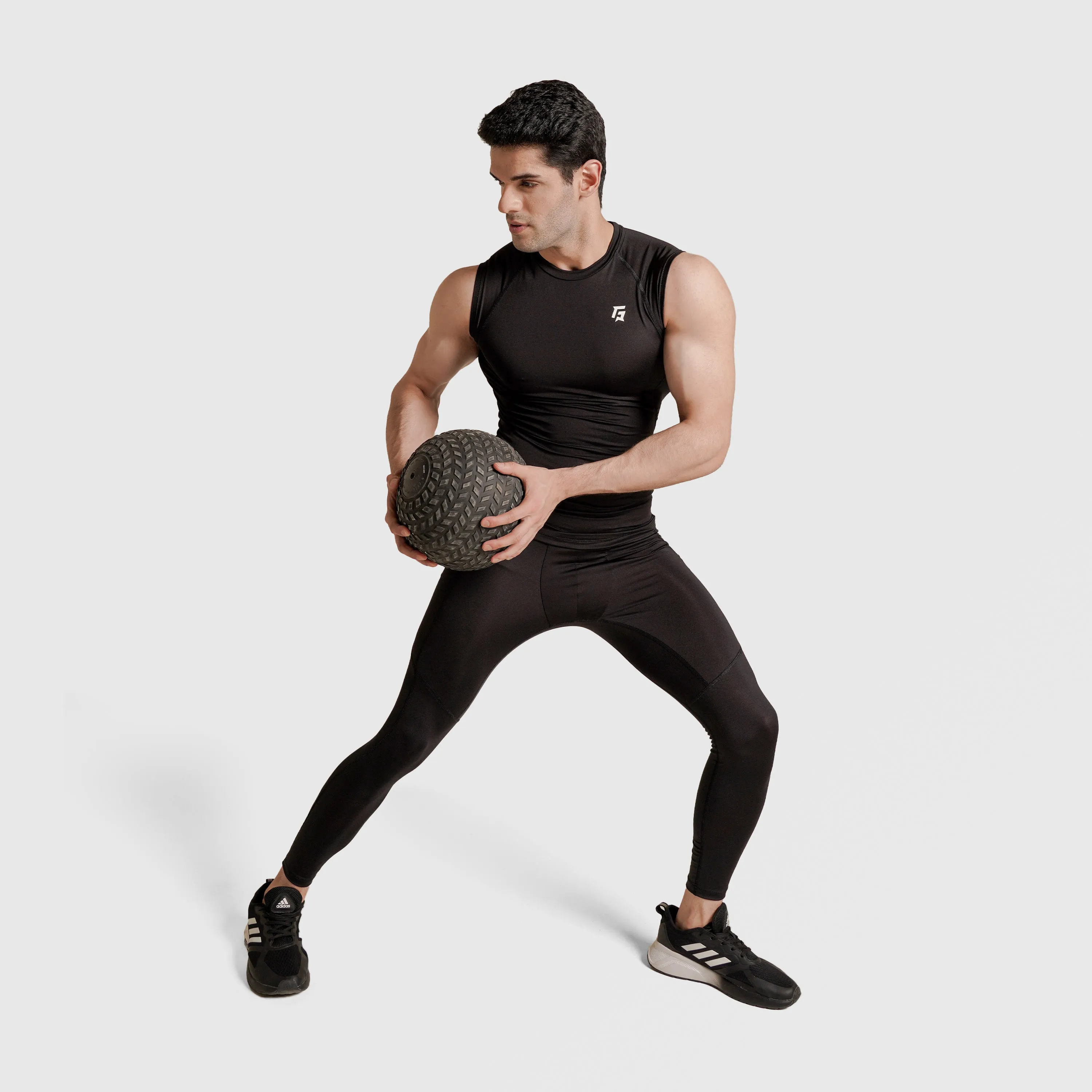 GA Compression Sleeveless (Black)