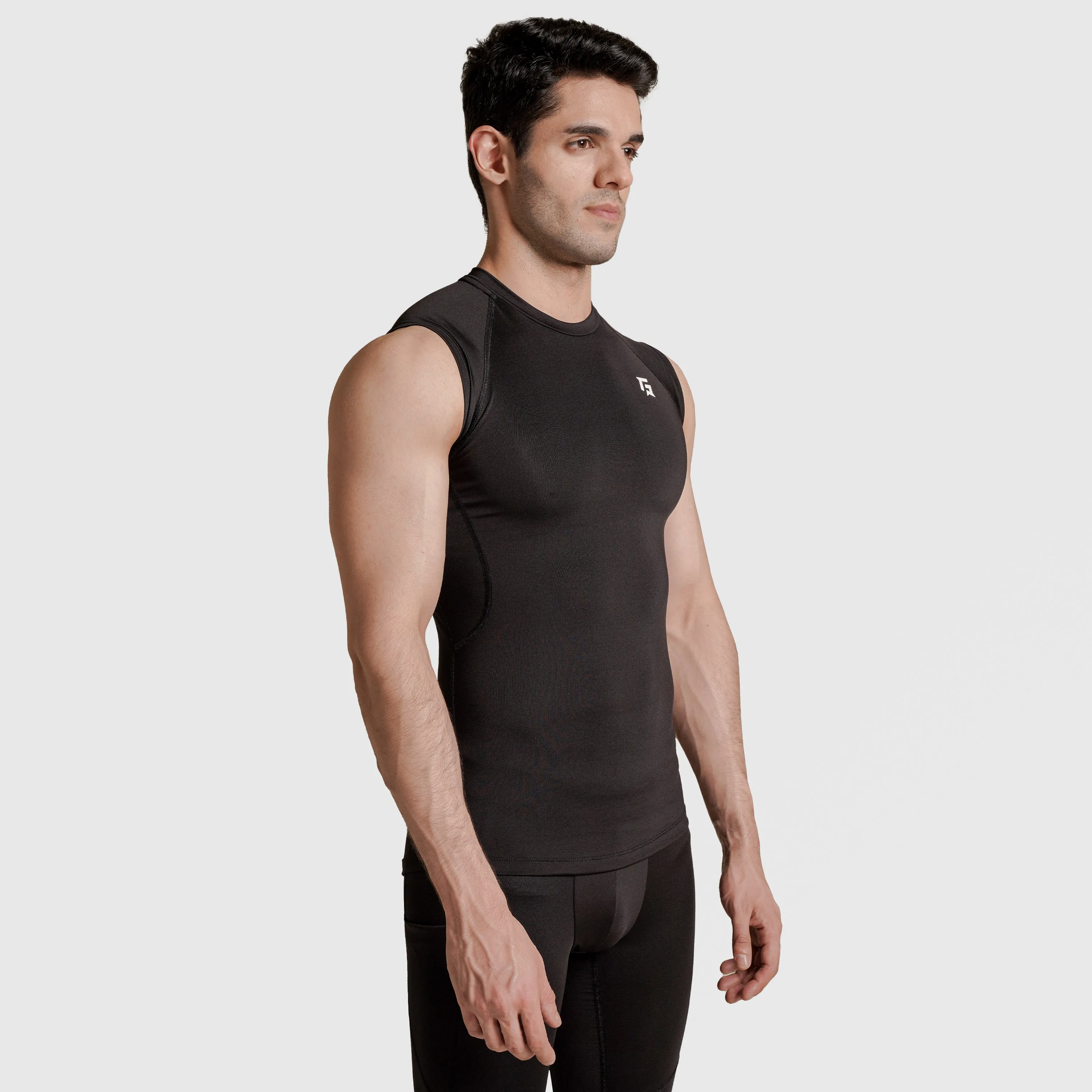 GA Compression Sleeveless (Black)