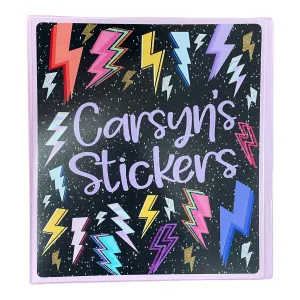 Galaxy Bolts Sticker Book