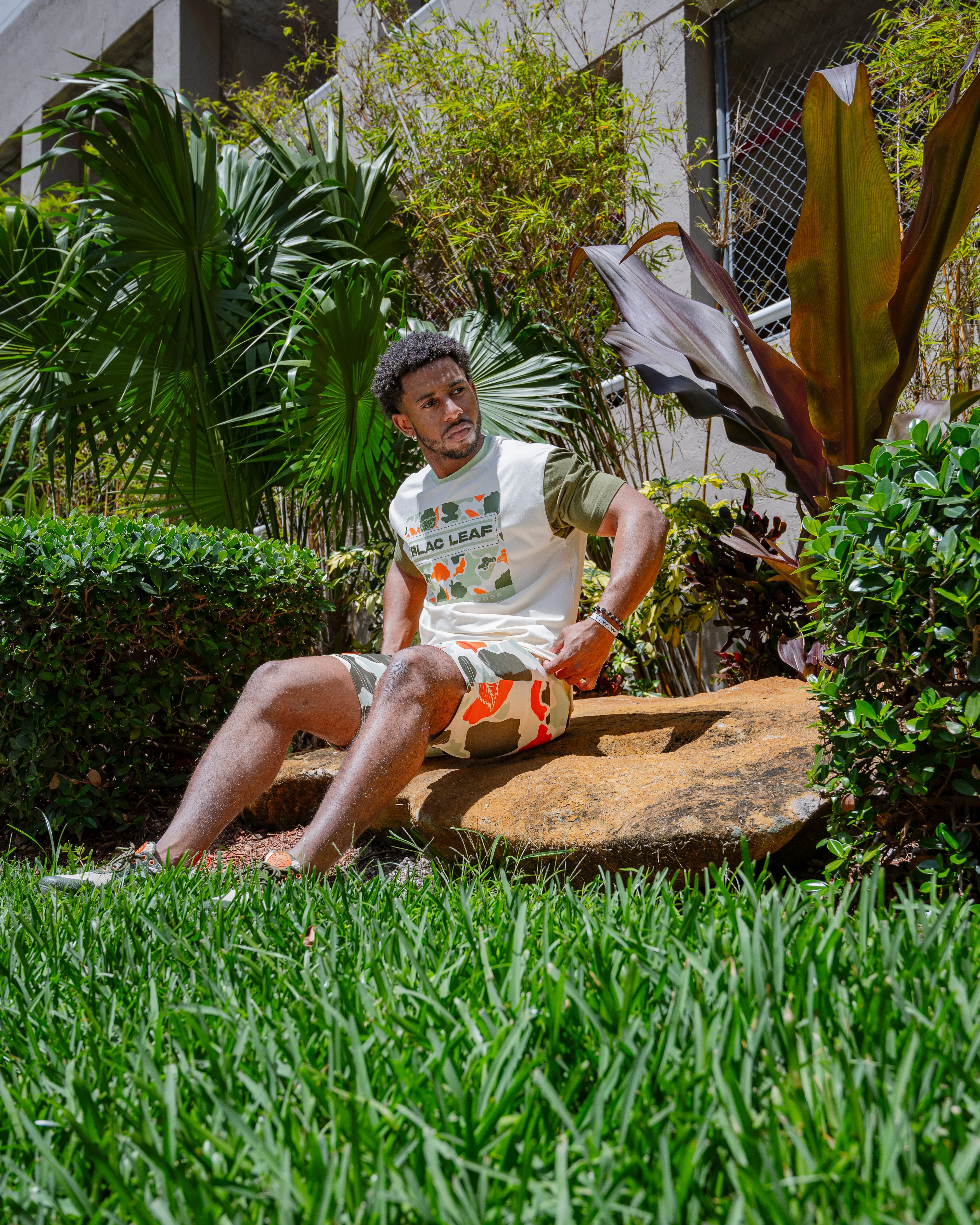 Go Outside All Over Print Shorts