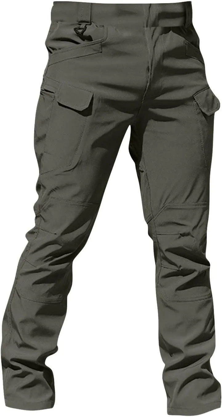GOFULY Cargo Pants for Men Big and Tall Ripstop Stretch Baggy Pants Special Occasions Trousers Outdoor Pants with Pockets